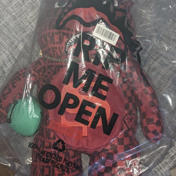 Sprayground Vendi Vidi Vici collection Teddy Backpack. - Picture 4 of 9